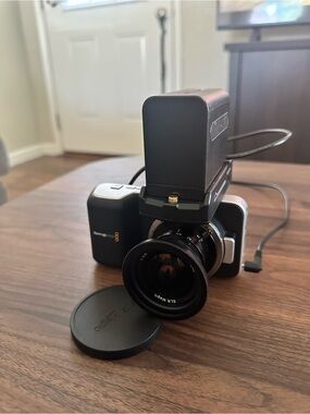 Blackmagic Pocket Cinema Camera Original BMPCC OG w/ SLR Magic 8mm F/4.0 Lens
